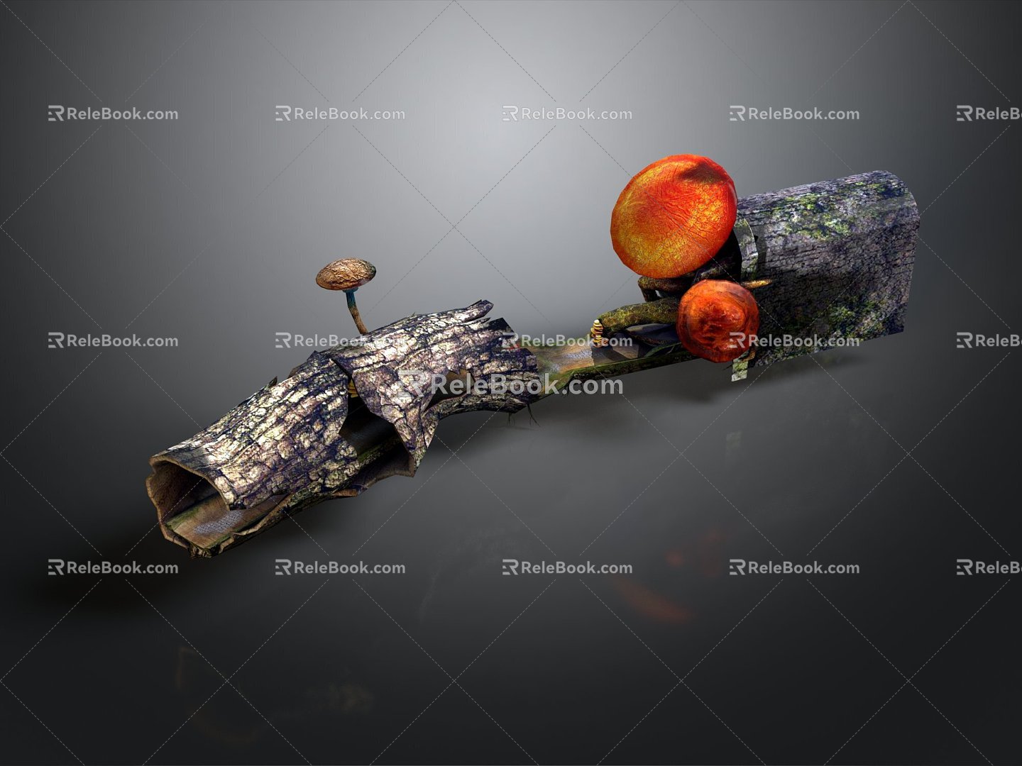 Mushrooms, straw mushrooms, poisonous mushrooms, plant mushrooms, mushrooms, ganoderma lucidum, tree mushrooms, vegetables, fruits and vegetables 3d model