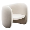 Single sofa 3d model