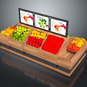 Agricultural Market Fruit Stall Agricultural Market Agricultural Goods Agricultural Vendors Stall 3d model