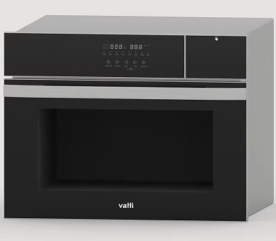 Vatti Modern Kitchen Appliance With Black Silver Design Digital Display And Control Panel 3d model