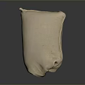 Sack Bag Grain Bag Bundle Sack Bundle Sack Jute Sack 3d model