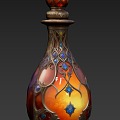 Fantasy Potion Bottle 3d model