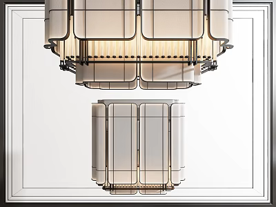 Modern Ceiling Light Fixtures With Sleek Design 3d model