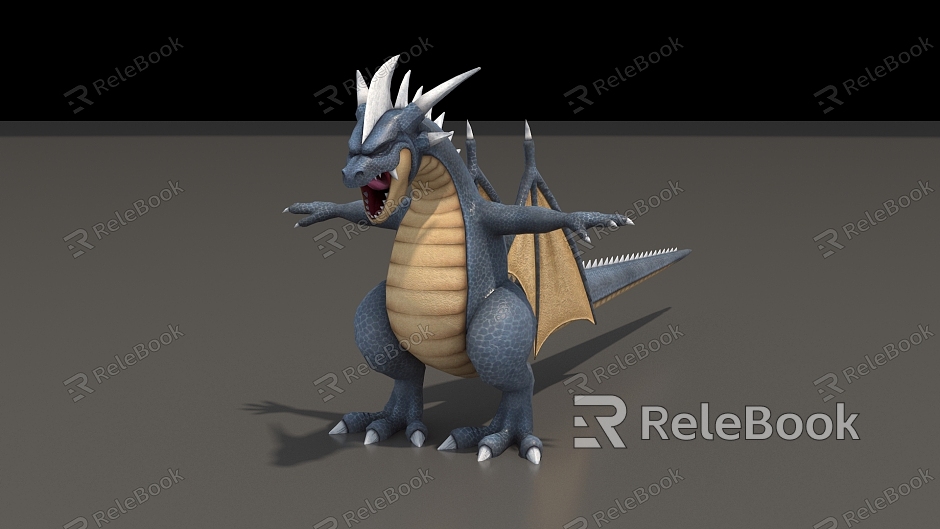 Fire-breathing Dragon Blue Dragon Dinosaur Cartoon Dinosaur Elf Flying Dragon Flying Sky Blue Dragon Western Flying Dragon Dragon Spreadwing Magic Flying Dragon Game Dragon Anime Dinosaur model