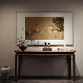 New Chinese-style Duanjing Strip Case 3d model
