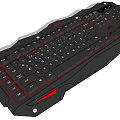 Redragon Black And Red Gaming Keyboard With Mechanical Switches And LED Backlight