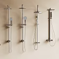 Shower combination 3d model
