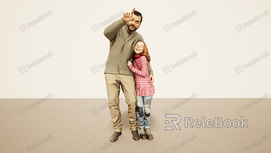 Characters Men Women Children Children Students Family Father and Son Father and Daughter Mother and Daughter Mother and Daughter model