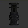FAT MAN Tactical Weapon Component With Durable Metal Construction And Hollow Structure Design