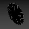 Stylish Jeep Wheel Rim With Black And Silver Alloy Design