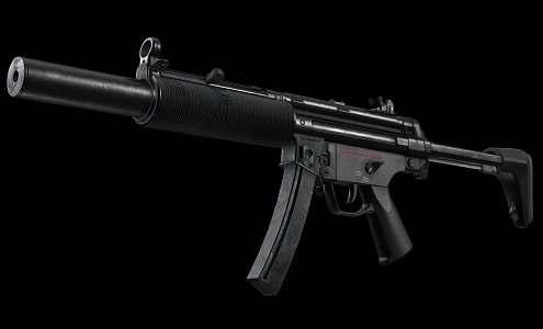 Weapon submachine gun 3d model