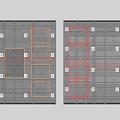 Industrial style pipe ceiling 3d model