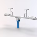 Outdoor Fitness Parallel Bars With Steel Frame And Non Slip Grips
