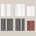 Various Colors And Multiple Styles Of Window Shutters For Home Decoration