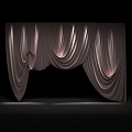 Wedding Cloth Curtain Beautiful 3d model