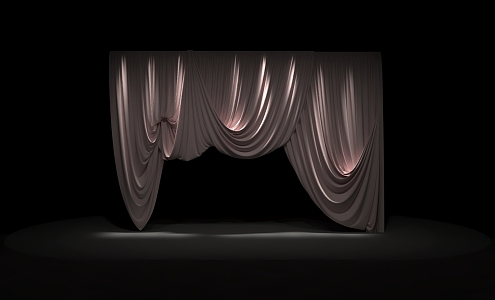 Wedding Cloth Curtain Beautiful 3d model