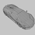 Orange Sports Car With Sleek Exterior Design LED Headlights And Black Alloy Wheels