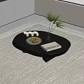 Modern coffee table 3d model