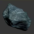 Wooden Stone Featuring Turquoise Blue Green Natural Texture Irregular Shape And Glossy Surface