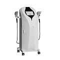 Professional White Upright Medical Device with Display Screen and Treatment Heads on Wheels