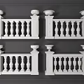 Ornate Stone Balustrade Design With Decorative Railing Posts And Top Ornament Details