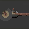 Propeller gearbox gearbox reducer 3d model