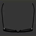 Fashionable Black Sunglasses With Sleek Frame And Gradient Lenses For Trendy Style