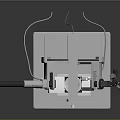 Industrial Precision Measuring Instrument With Metal Frame Adjustable Components And Stable Base