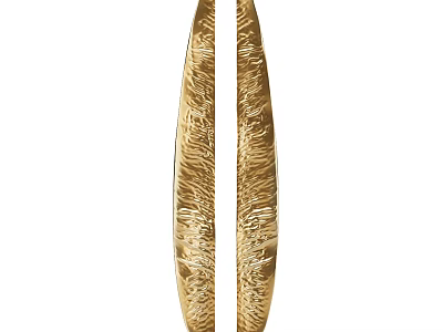 High Quality Golden Textured Door Handle Design For Elegant Home Decor 3d model