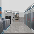 Midea Appliance Store Showcasing Assorted Refrigerators With Modern Designs And Colors