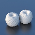 Wool ball Wool ball art ornaments 3d model