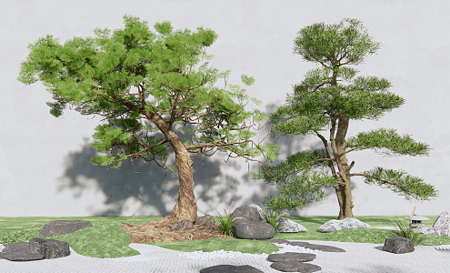 Modern Tree Landscape Tree 3d model