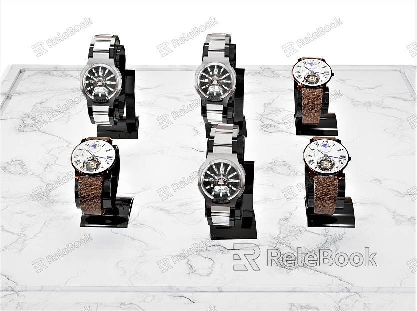 Modern watch jewelry model