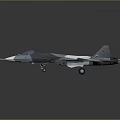 Modern Military Stealth Fighter Jet With Aerodynamic Design And Camouflage Paint