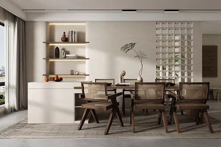 The Silent Restaurant 3d model