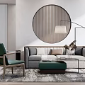 Modern Sofa Coffee Table Combination Sofa Coffee Table 3d model