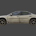 medium-sized sedan 3d model