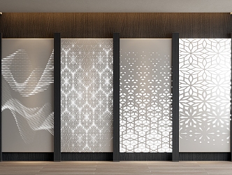 Aluminum Perforated Plate Transparent Perforated Plate Perforated Plate Background Wall Hollow Plate 3d model