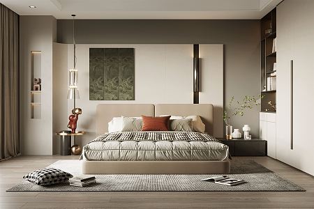 Modern Bedroom 3d model