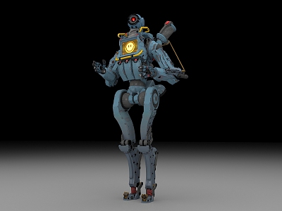 Modern Robots 3d model