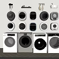 Modern Style Washing Machines With Wall Mounted And Floor Standing Designs