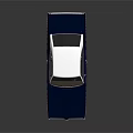 Vintage Blue Classic Car With Sleek Design And Chrome Accents