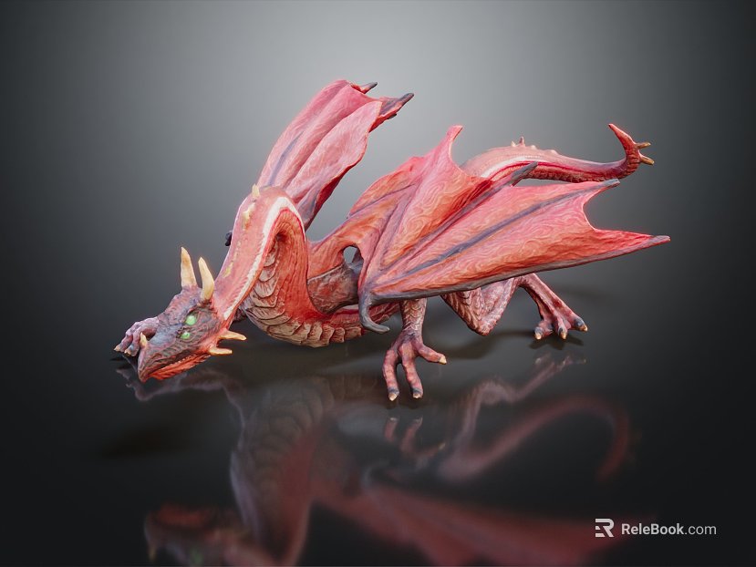 modern dragon fire dragon fire-breathing dragon texture