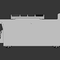 Modern Single Burner Gas Stove With Stainless Steel Surface And Knob Control