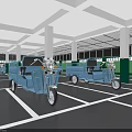 Blue Tricycles Specialty Store Displaying Quality Vehicles In Spacious Showroom