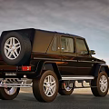 Black Mercedes G Class Off Road SUV With Bold Design And Alloy Wheels