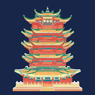Building New Building National Tide Building Ancient Building Drum Tower Temple of Heaven Pagoda Zen Temple Building Temple 0 3d model
