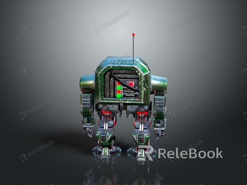 Robot Robot Assistant Small Robot Robot Butler Robot Butler Figure Game Figure model