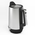 Modern Stainless Steel Electric Kettle With Digital Display And Control Buttons For Daily Home Use