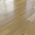 Natural Oak Wooden Floor With Smooth Surface And Warm Tone For Home Interior